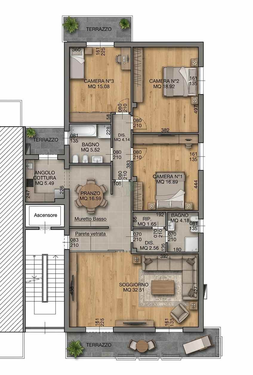 Venta Appartamento Monsummano Terme  #1803 n.2
