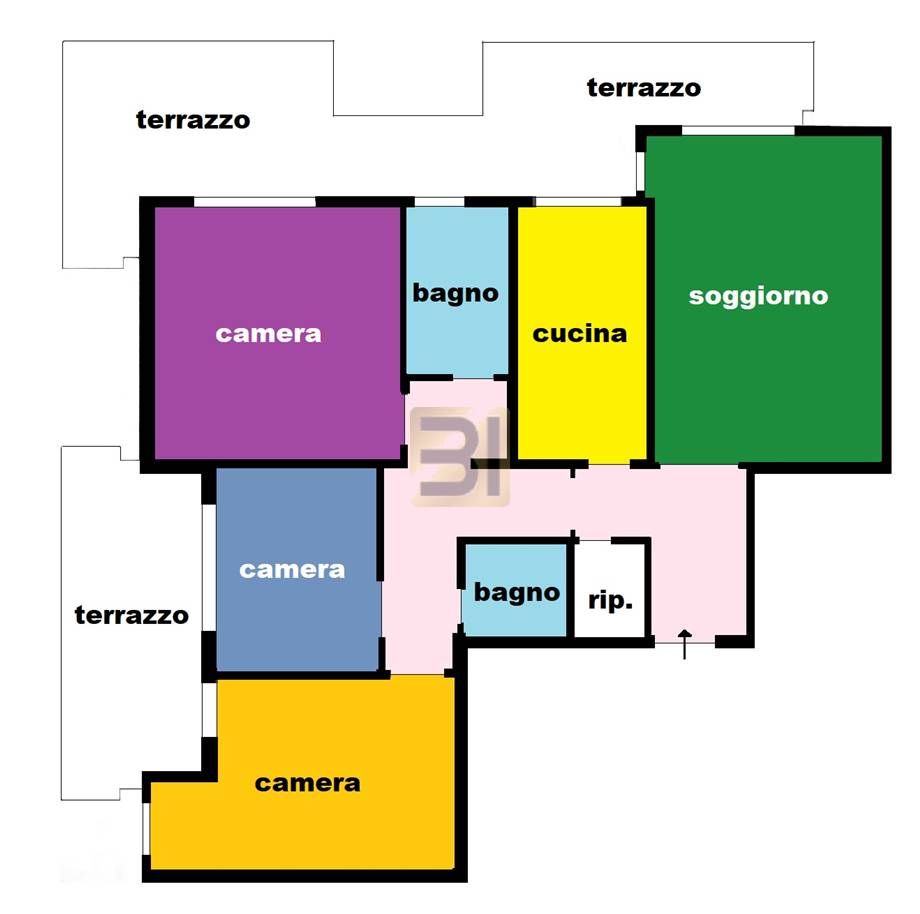 Vendita Appartamento Sanremo via Goehte #4033 n.15