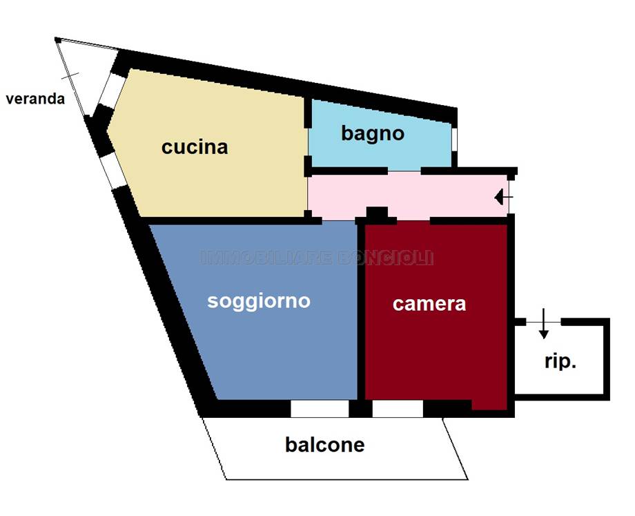 Vendita Appartamento Sanremo via  Agosti #2233 n.15