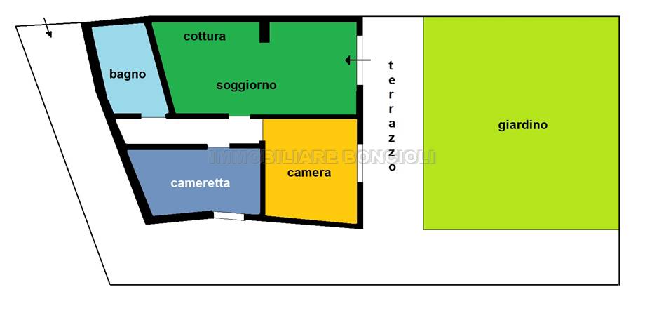 Venta Appartamento Sanremo Zona Borgo #890 n.15