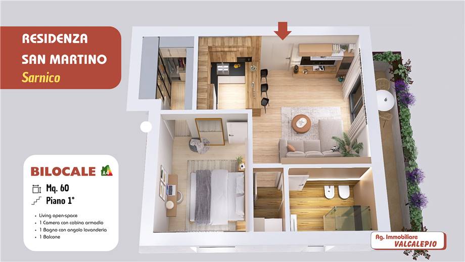 Venta Piso Sarnico  #SAR172 n.4