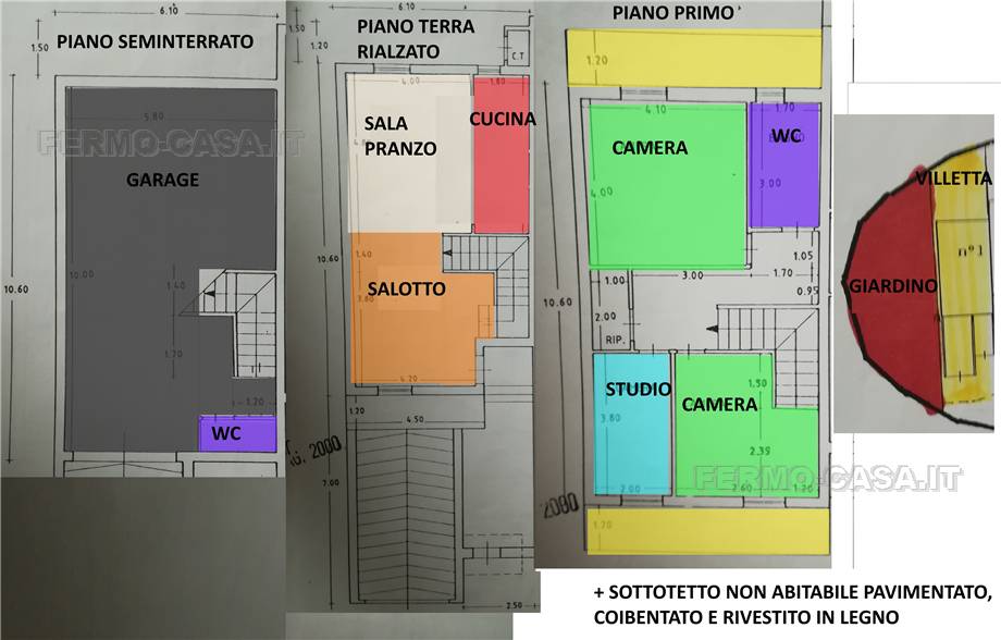 Venta Villa/Casa independiente Cossignano  #Cgn001 n.18
