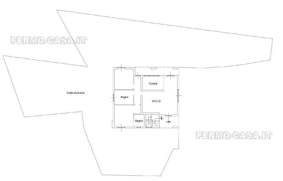 Venta Villa unifamiliar Fermo Campiglione Molini Cappar #fm024 n.14