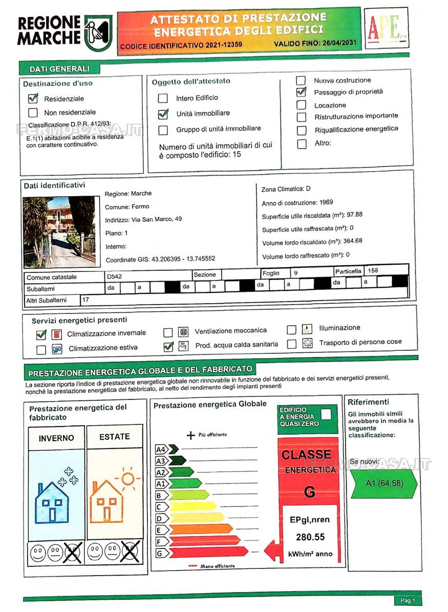 Vendita Attico Fermo Capodarco #fm050 n.22