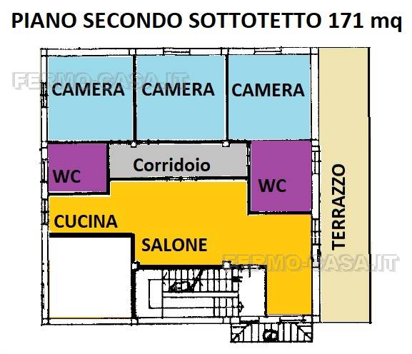 Venta Villa/Casa independiente Fermo  #fm069 n.13