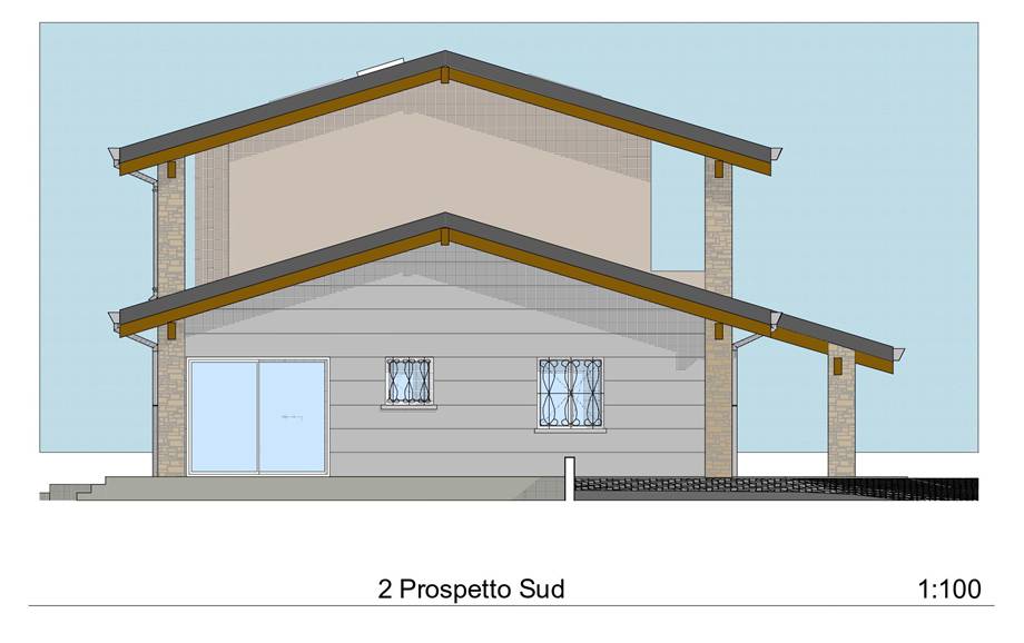 Venta Porción de casa bifamiliar Bastiglia #1486 n.3
