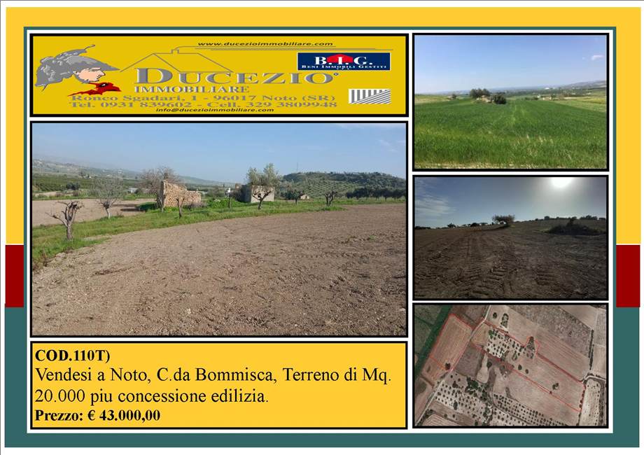 For sale Land Noto  #110T n.1