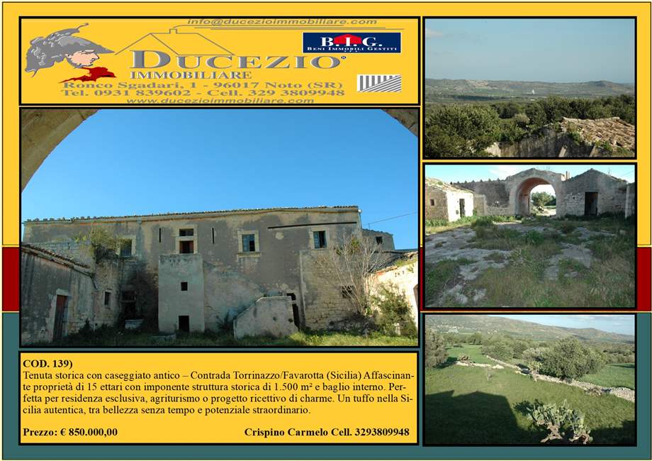 Venta Ruina Noto #139 n.1