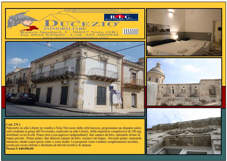 Vente Maison bifamiliale Noto #27C n.1