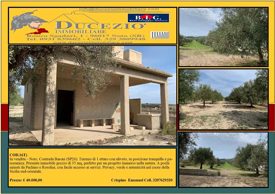 Venta Terreno Noto #16T n.1