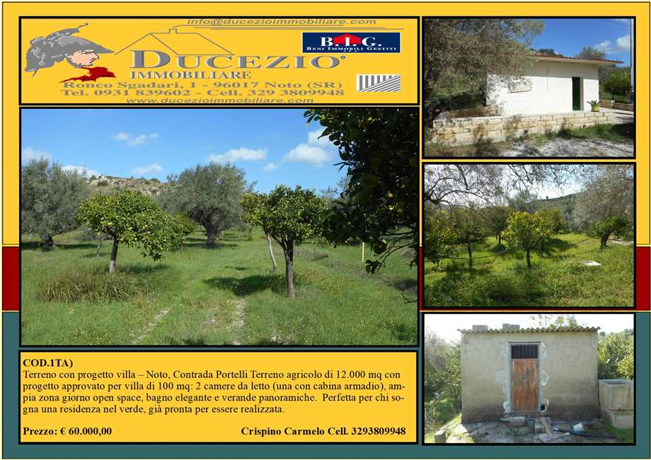 Venta Terreno Noto #1TA n.1