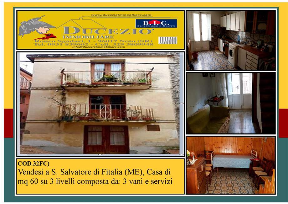 Vendita Villa/Casa singola San Salvatore di Fitalia  #32FC n.1