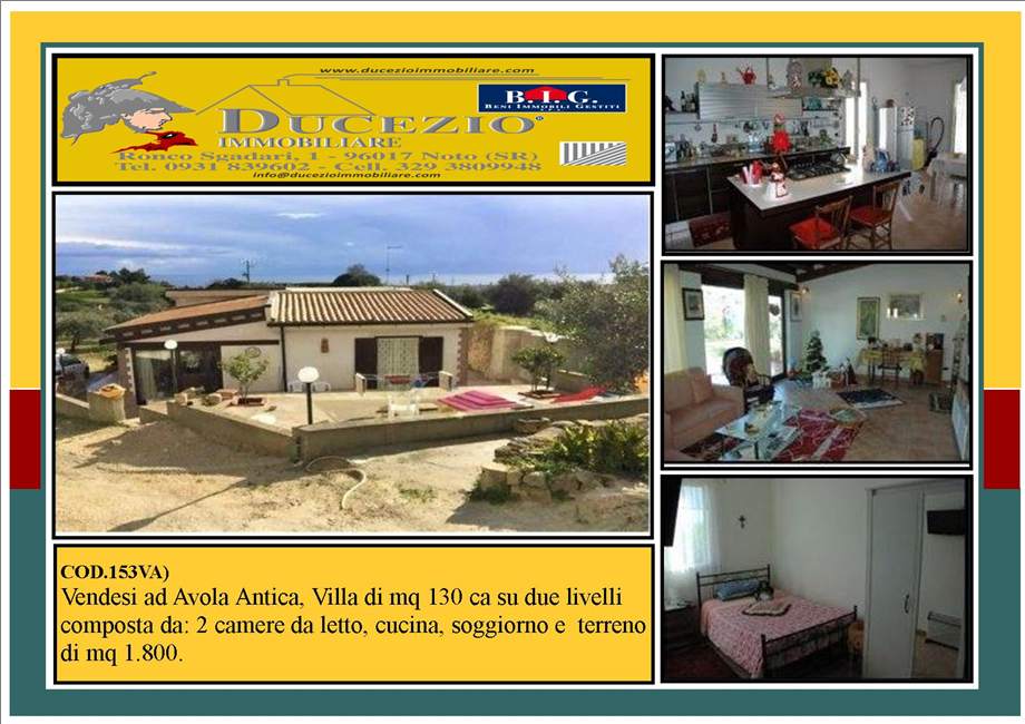 Venta Villa/Casa independiente Avola  #153VA n.1