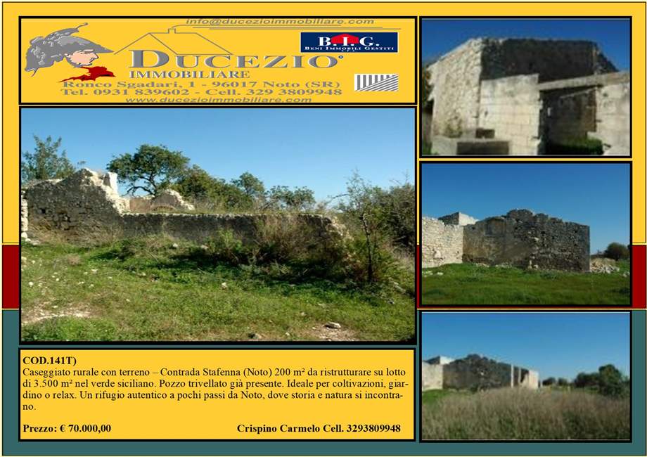 Venta Terreno Noto #141T n.1
