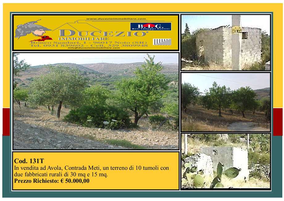 Venta Terreno Avola #131T n.1