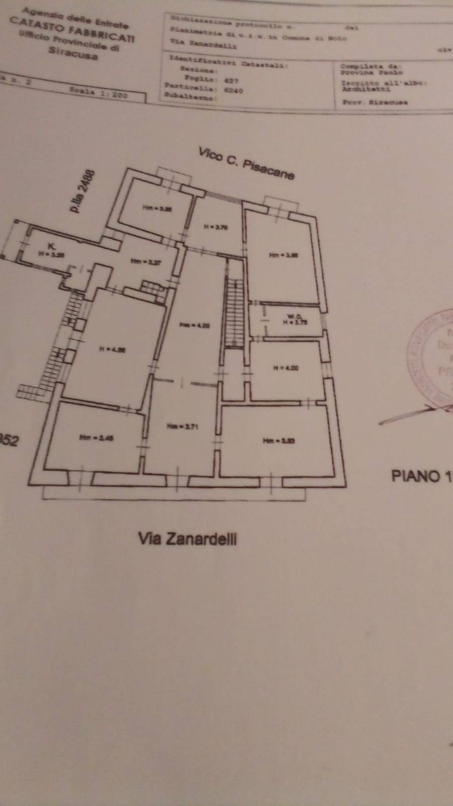 For sale Historical building/palace Noto #12PS n.10