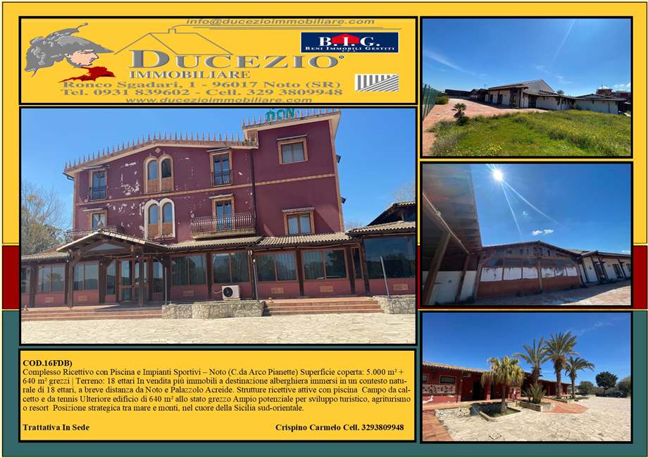 Venta Hotel Noto #16FDB n.1