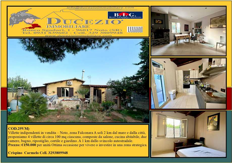 For sale Two-family villa Noto LIDO DI NOTO #29VM n.1