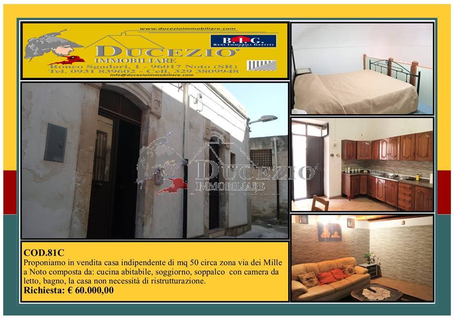 For sale Detached house Noto  #81C n.1