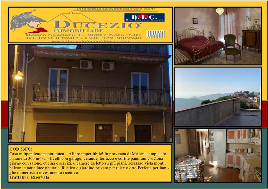 Vente Maison individuelle San Salvatore di Fitalia #33FC n.1