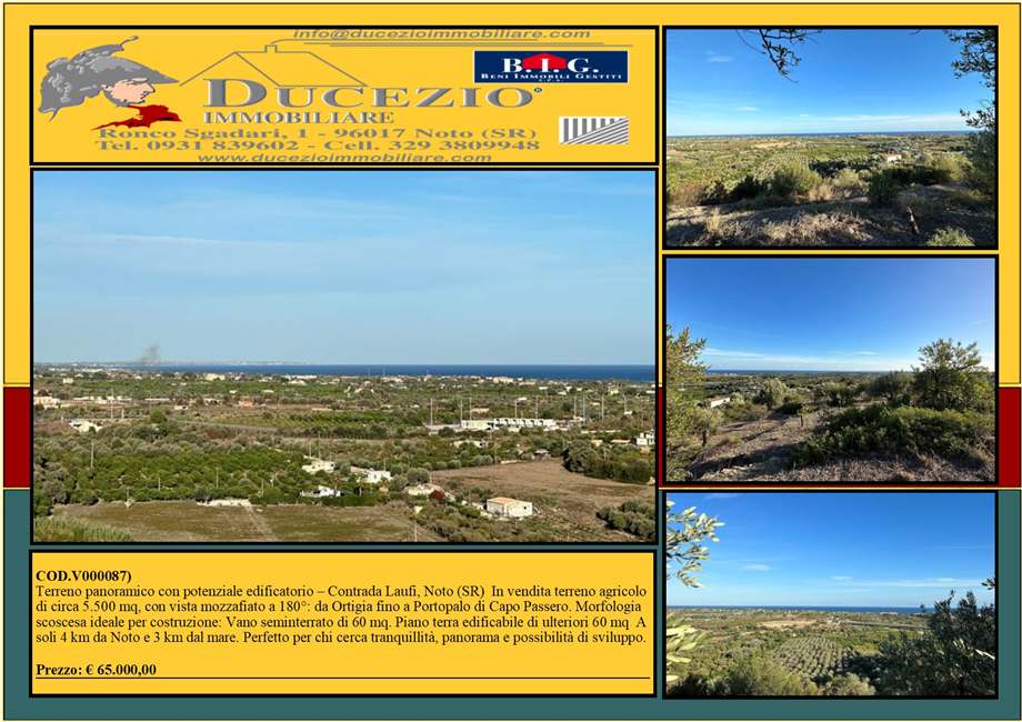 Venta Terreno Noto #V000087 n.1
