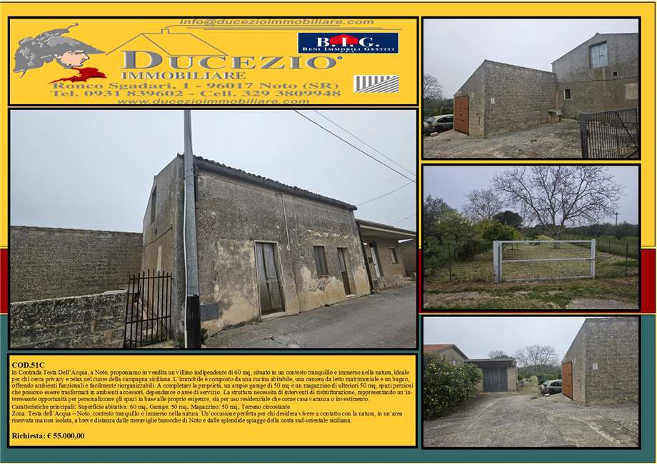 For sale Single-family Villa Noto #51C n.1