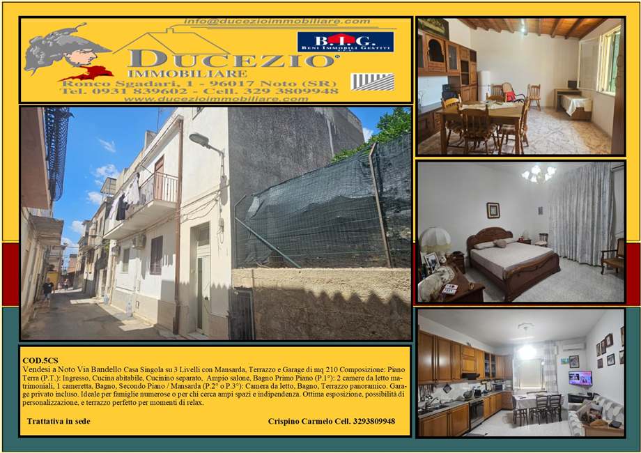 Casa indipendente Noto #5CS