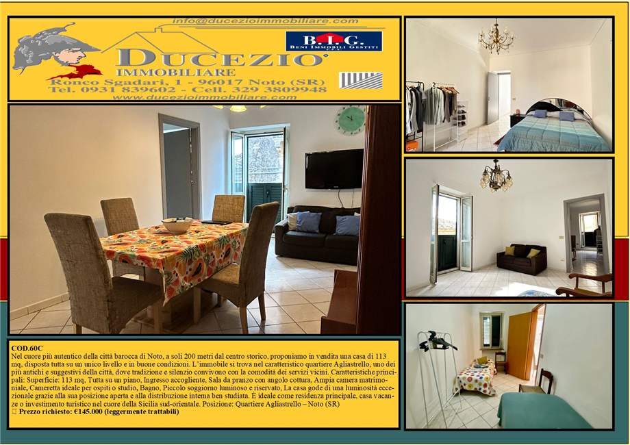 Casa indipendente Noto #60C