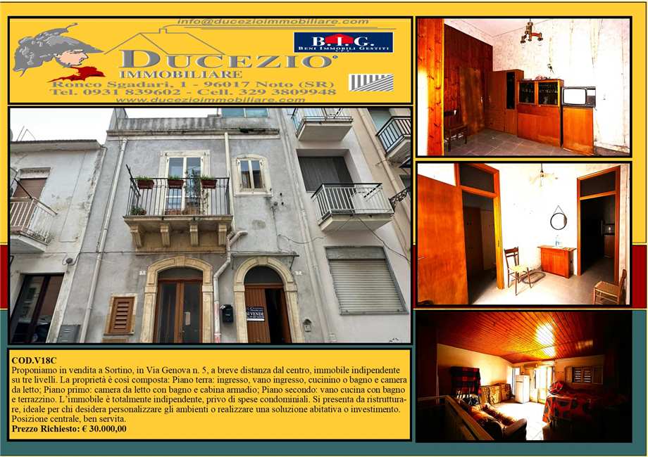 Vente Maison individuelle Sortino #V18C n.1