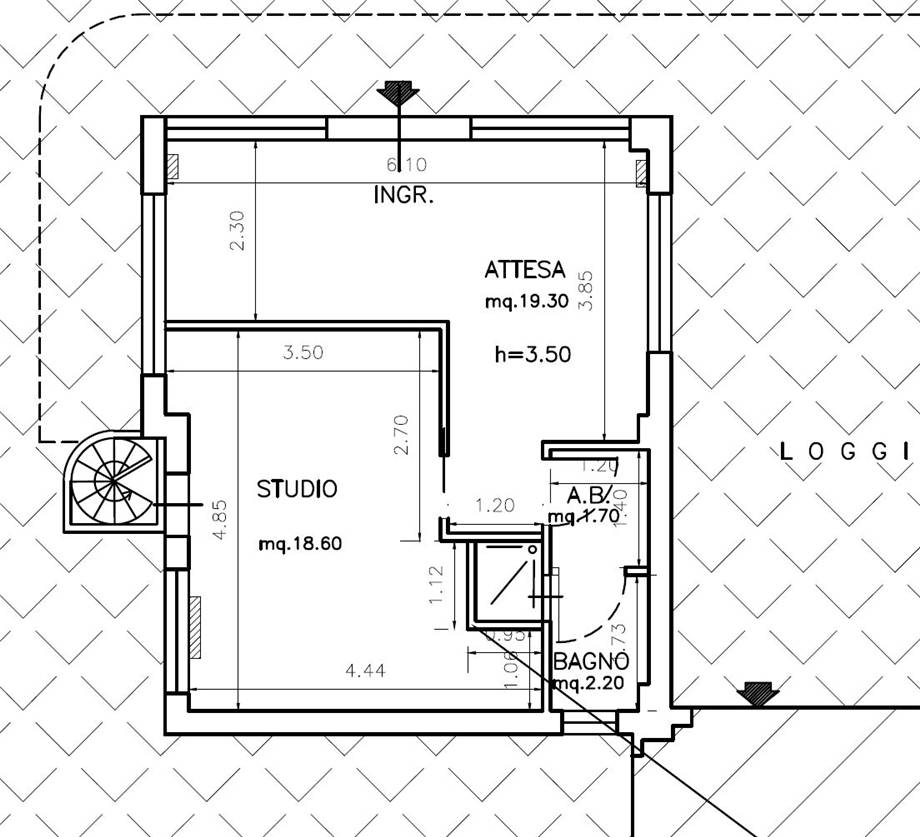 Affitto Ufficio Matelica  #PRI34 n.3