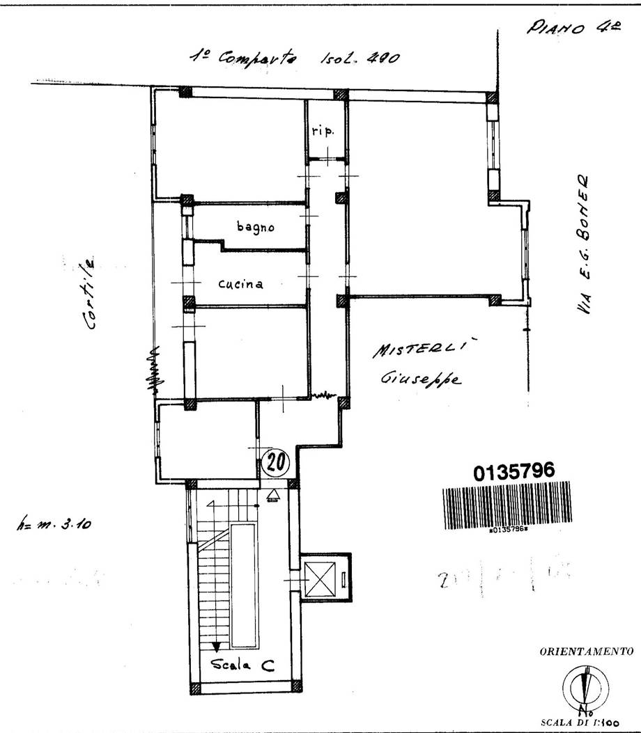 To rent Flat Messina Via Luigi Micali, 32 #ME129 n.20