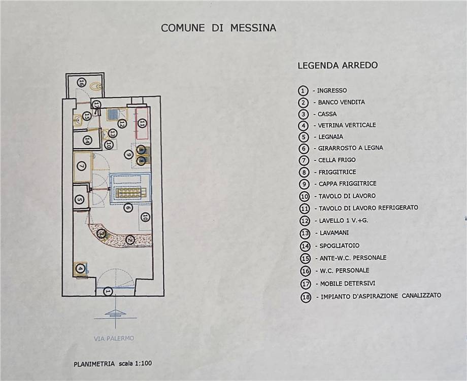 Vendita Commerciale Messina Via Palermo, 121 #ME155 n.11