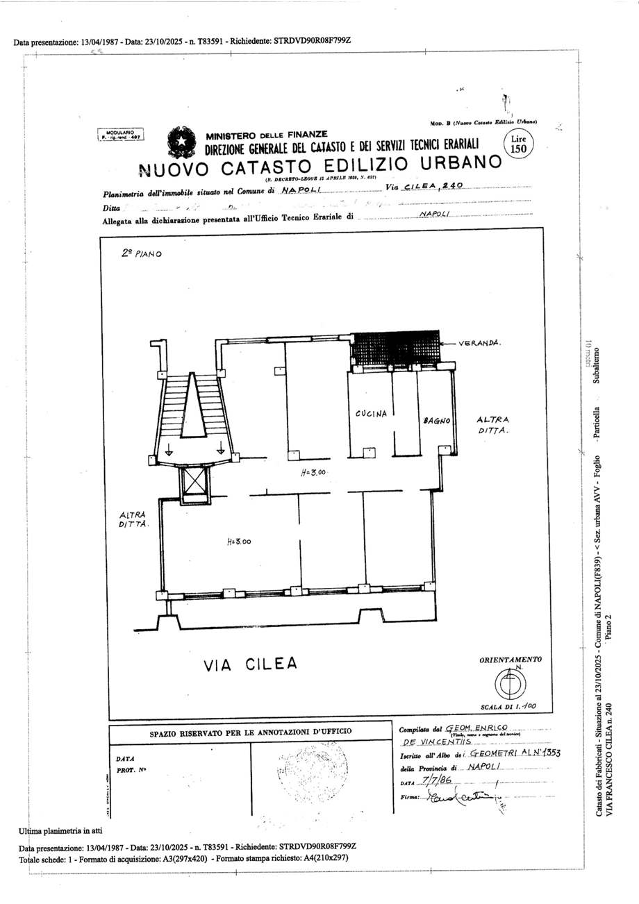Venta Appartamento Napoli #NA16 n.9