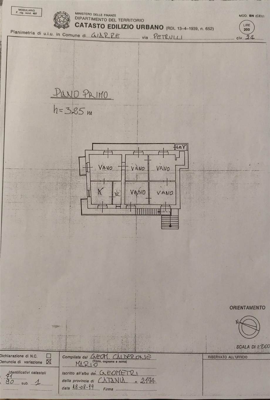 For sale Terratetto/Terracielo Giarre  #33 n.6