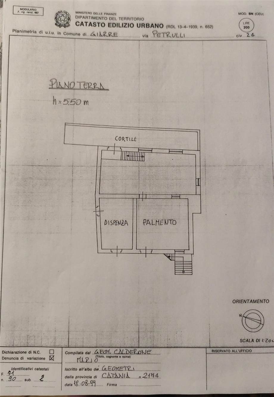 For sale Terratetto/Terracielo Giarre  #33 n.7