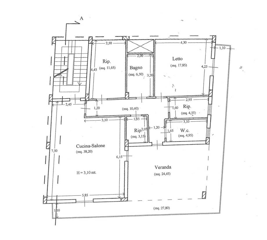 Vendita Appartamento Casteldaccia Zona Via Fiume #CA554 n.8