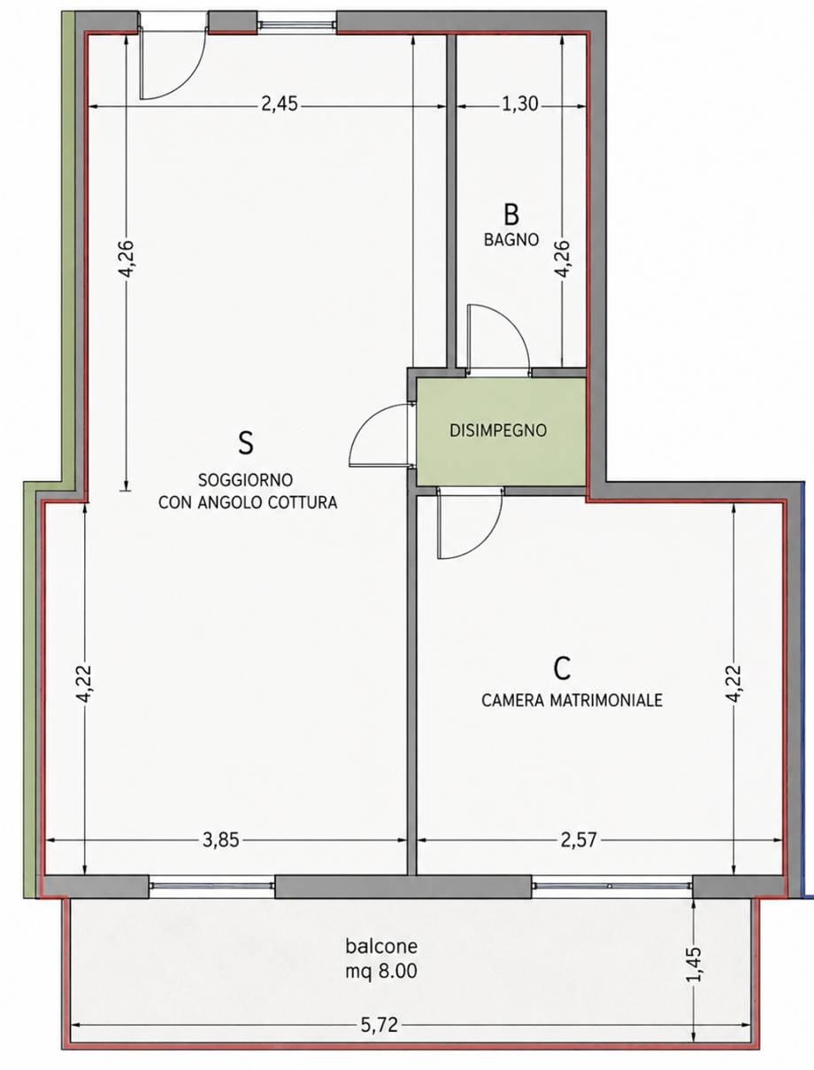 Vendita Appartamento Portoferraio  #5202 n.6