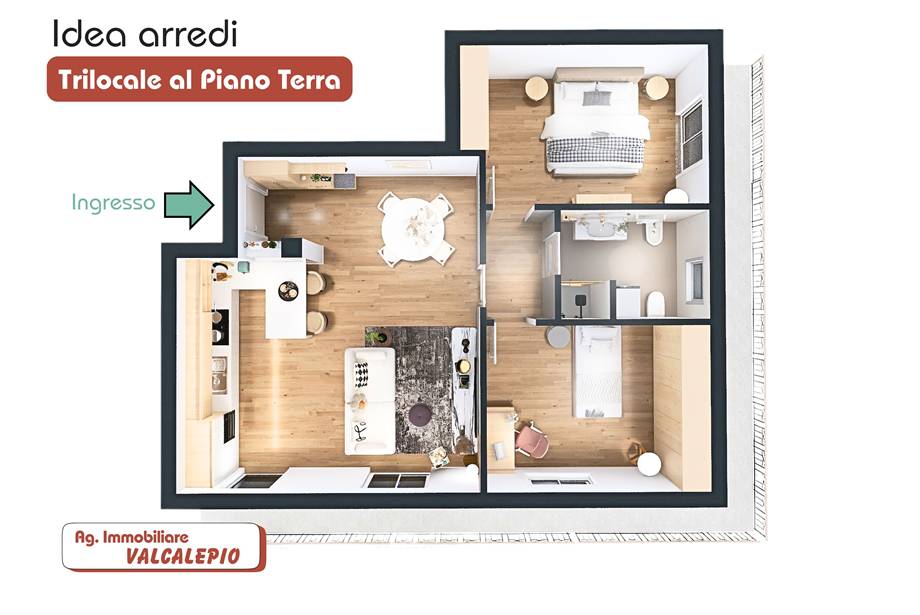 Venta Piso Castelli Calepio TAGLIUNO #CC346 n.7