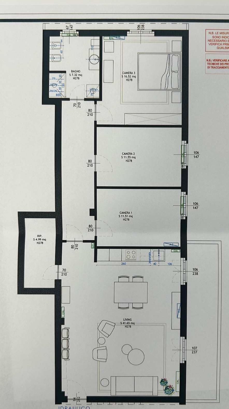 Venta Piso Castelli Calepio CIVIDINO #CC348 n.14