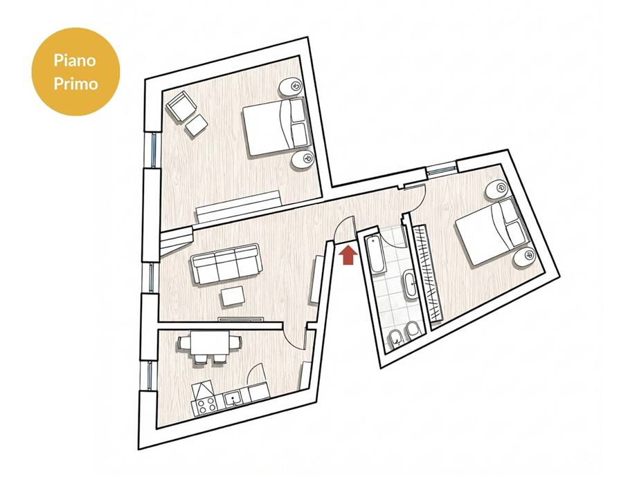 Vendita Appartamento Castelli Calepio TAGLIUNO #CC354 n.20