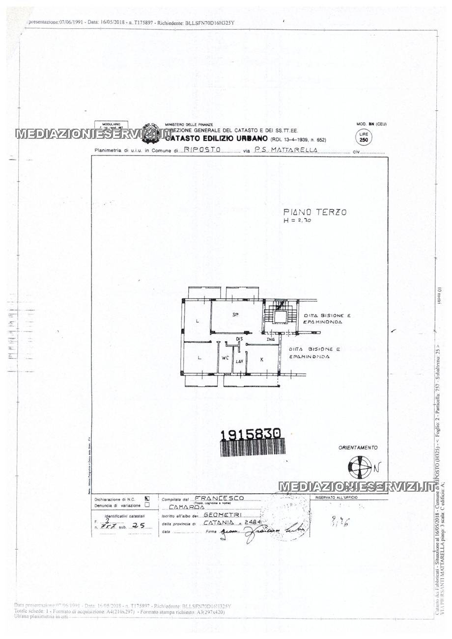 Venta Piso Riposto  #124 n.16