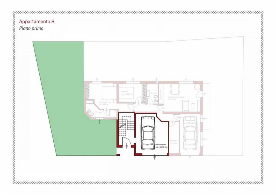 Venta Villa bifamiliar Modena Buon Pastore #1660 n.17
