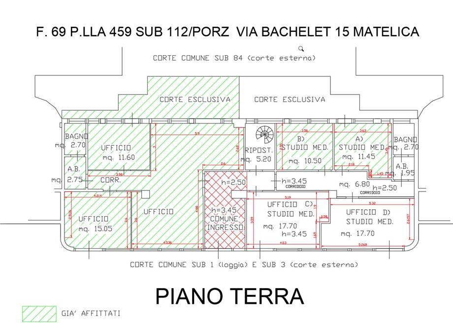 Affitto Ufficio Matelica  #PRI36 n.8