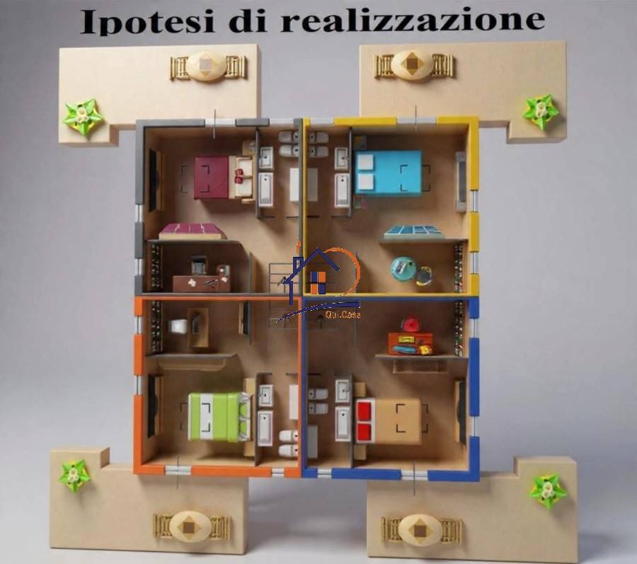Venta Porción de casa cuatrifamiliar Corigliano-Rossano ROSSANO MARE #373 n.11
