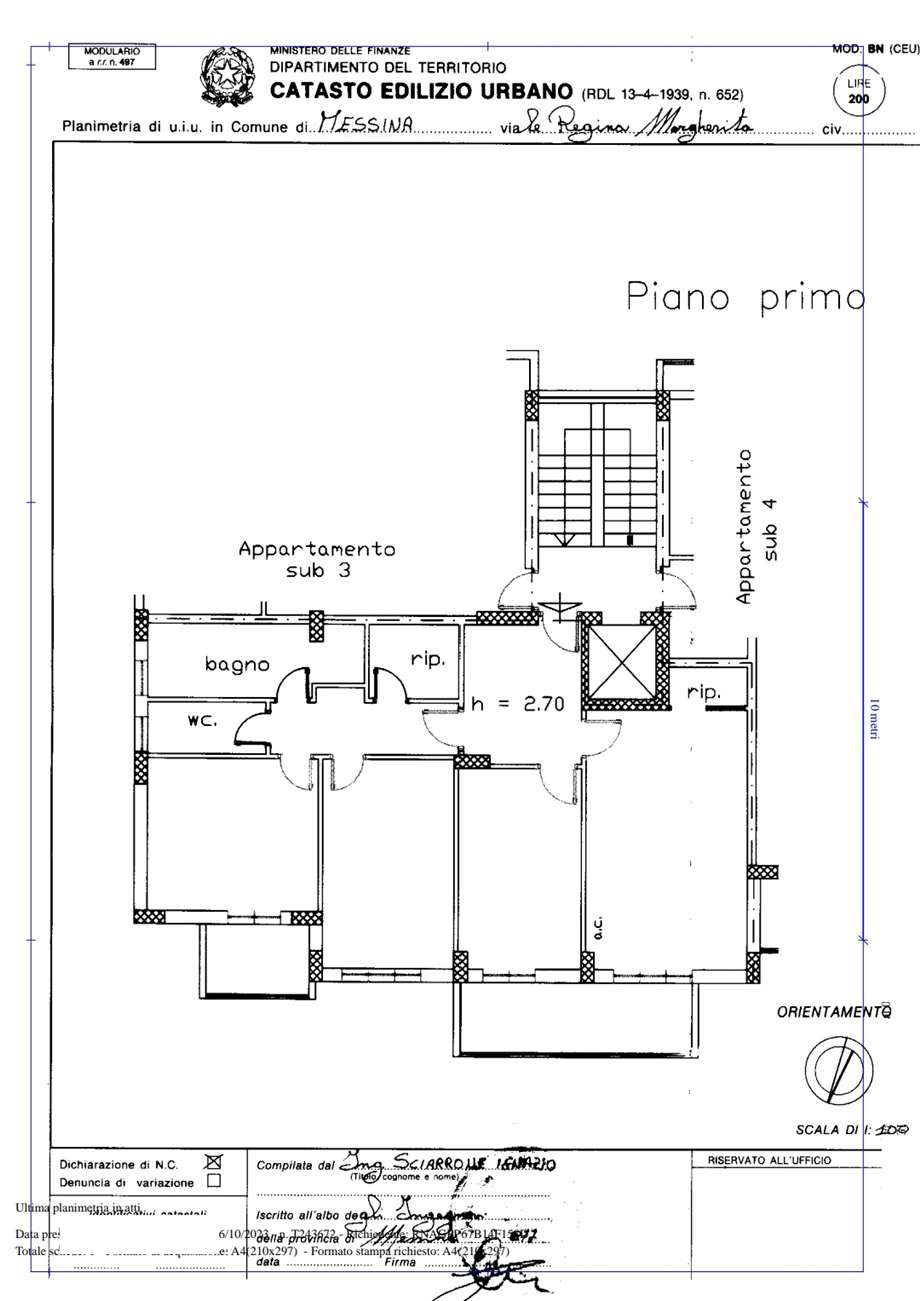 Venta Piso Messina V.le Regina Margherita 97 #ME112 n.28