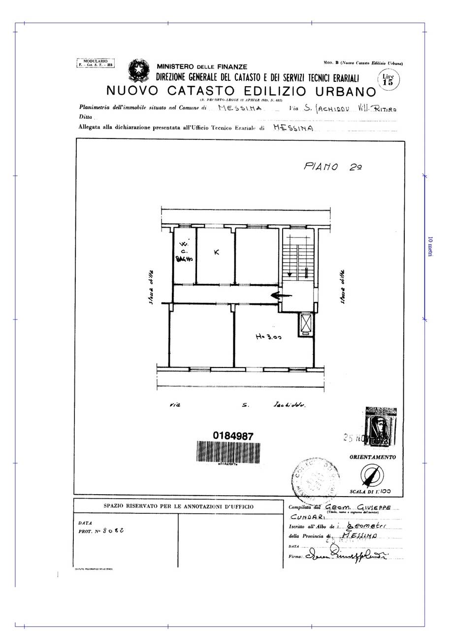 Venta Piso Messina Via San Jachiddu, 70 #ME126 n.29